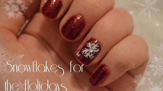 My Nail Diary | Snowflakes for the Holidays