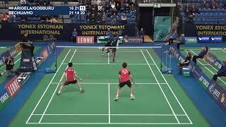 Match point - Arigela / Gobburu vs Chua / Ho - MD, Final - Estonian Int. 2025