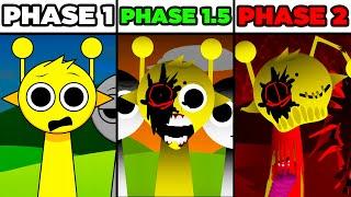 Incredibox Sprunki MSI PHASE 1 VS PHASE 1.5 VS PHASE 2 (NEW MODS!)