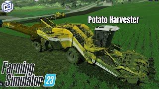 FS23 POTATO HARVEST & SILL $28'000 EARNING