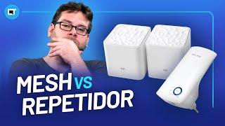 Mesh ou Repetidor: qual é o melhor? (tem um melhor?)