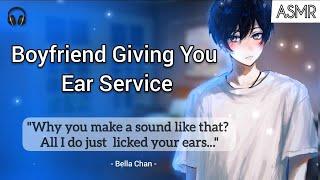ASMR R17 [INDO/ENG SUBS] Your Boyfriend Giving You Ear Service | Bella Chan (Japanese Audio)