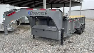 Diamond C LPT 208 Gooseneck Dump Trailer