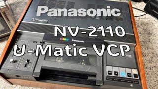 Panasonic NV-2110 U-Matic Video Cassette Player