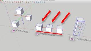 Aligning & Spacing Objects in SketchUp