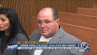 NOON: Carmine Agnello appears in court