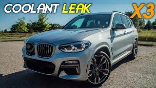 How to fix coolant leak from oil cooler housing BMW X3 2019 #oilcoolerhousing #replacement #bmwx3