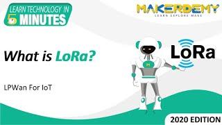 What is LoRa? (2020) | Learn Technology in 5 Minutes