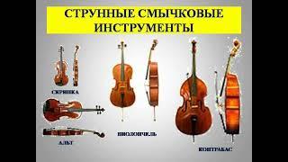 Музыкальные инструменты - струнно-смычковые