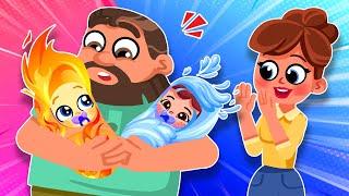 Fire And Water? | New Baby in the Family + More Funny Kids Songs by Comy Zomy