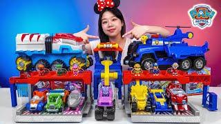 Unboxing Experience with Paw Patrol Truck Stop HQ Playset ASMR | Paw Patrol Toys Series Review