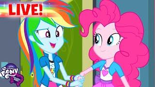  Equestria Girls Live: MOVIE NIGHT MARATHON | Full Movies Children's Cartoon