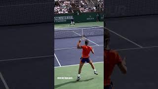 Baseline court level view is the best way to watch Nadal/Alcaraz 