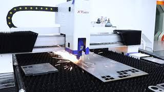 Newest Fiber laser cutting machine H model from XT LASER