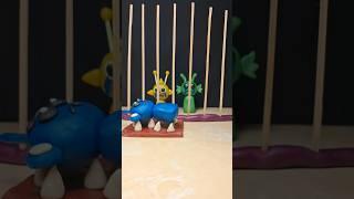 Tung Tung Sahur Old VS Blue Incredibox Sprunki Clay #clay #artofclay #diy