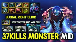 WTF 37KILLS GLOBAL RIGHT CLICK MID Arc Warden Max 8Slotted Item Build Even Sniper Can't Free Hit