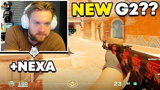 NIKO PLAYS FACEIT WITH A NEW G2 PLAYER NEXA?? | CS2