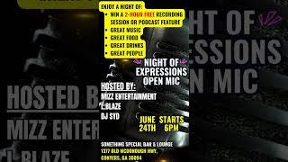 Night Of Expressions Open Mic Night