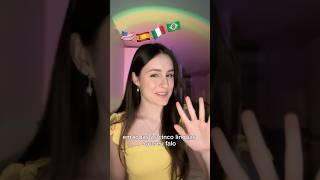 Eu falando 5 línguas  #polyglot #línguas #languages #brasil #russa #ingles