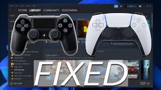 Fix: Steam doesn't recognize PS4/PS5 Controller in Windows 11