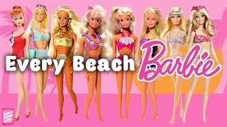 EVERY Beach Barbie Doll! 1959 to 2024!