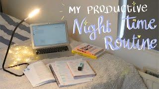 MY PRODUCTIVE EVENING ROUTINE | motivated & balanced