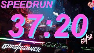 Ghostrunner In 37 Minutes (37:20 Ghostrunner Speedrun Any% Inbounds)