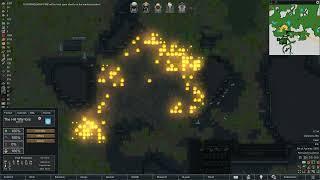 Shooting a shit ton of mortar shells in Rimworld