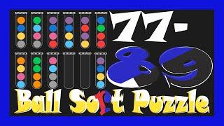 Ball Sort Puzzle Level 77 78 79 80 81 82 83 84 85 86 87 88 89