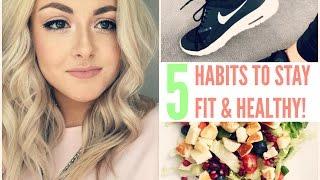 5 Healthy Habits to Say Fit and Healthy| Loved By Steph