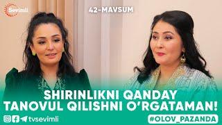 OLOV PAZANDA 42-MAVSUM 2-QISM SHAMLI SALATMI YOKI PISHLOQLI SALAT! BILMAY QOLDIK!