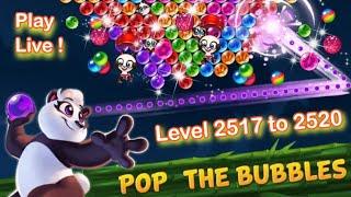 Panda Pop Official is live | Level | 2517 to 2520