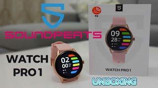 SoundPEATS WATCH PRO 1 (Pink) (Smart Watch) UNBOXING | Best $50 Budget Women's Smartwatch (SpO2)