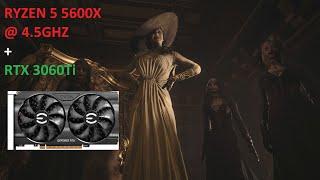 Resident Evil Village | 1440p max settings | RTX 3060 Ti (evga xc) RYZEN 5 5600X