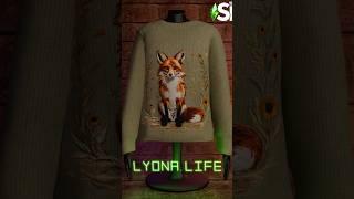 Sims 4 Sweater FoxEmbroidery