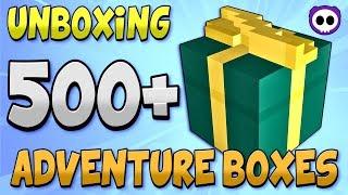 UNBOXING OVER 500 RANDOM ADVENTURE CHESTS IN TROVE! | Why Trove RNG is Bad