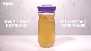 HOW TO SECOND FERMENT KOMBUCHA WITH KEFIRKO