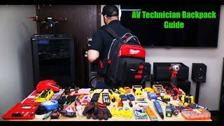 Denali Tech's Ultimate AV Technician Backpack Guide: Top Tools for Efficiency & Organization