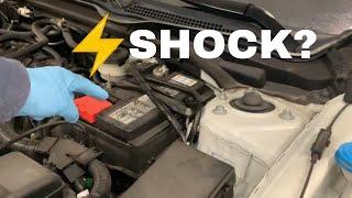 Don't Be Afraid Of A Car Battery - you won't get a shock if you do this!