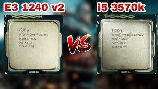 E3 1240 v2 vs I5 3570k - which is better for gaming or editing?