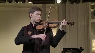 Ravil Islyamov (violin) English Hall of St. Petersburg Music House 2018-10-17