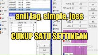 Limitasi Bandwith User Hotspot Mikrotik Tanpa Ribet Powerfull Anti Lag #mikrotik #settingmikrotik