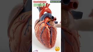 Human Heart Animation | Cardiac Anatomy | Heart AI Art | 80