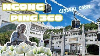 Lantau Island  (Ngong Ping 360 + Big Buddha + Discovery Centre) - Hongkong Vlog