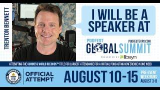 Audiobook Narrator Trenton Bennett on his upcoming Podfest Global presentation.