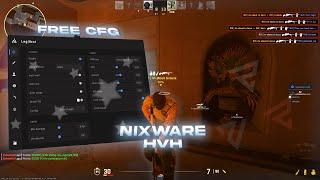 Nixware Is Dominating Everyone In CS2 HvH Community Servers | Free CFG
