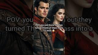 Throne of Glass TV magic!  #throneofglass #books #fantasy #bookrecs #booktokapp #40k97