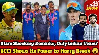 BCCI Punish Harry Brook who is PSL Dream Player | Starc Shocking Remarks on Indian Team