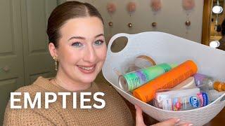 EMPTIES | makeup, skin, body, and hair care!