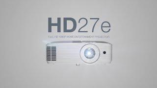 HD27e Full HD 1080p projector - Big Screen Entertainment